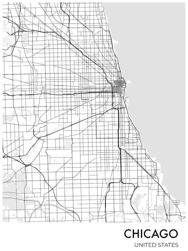 chicago-city-map-poster