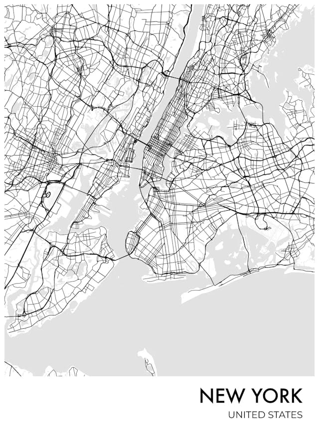 new-york-city-map-poster