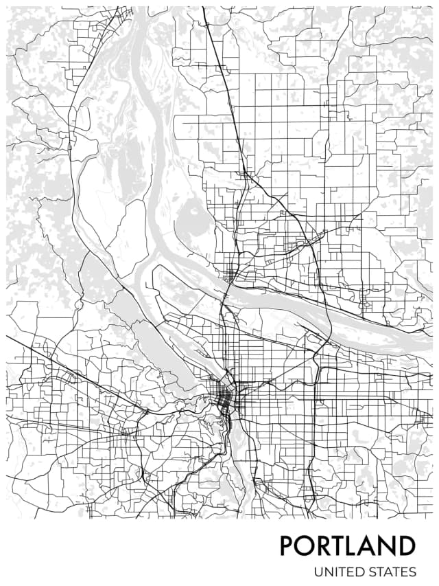 portland-city-map-poster