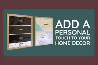 How Custom Map Art Can Add a Personal Touch to Your Home Decor